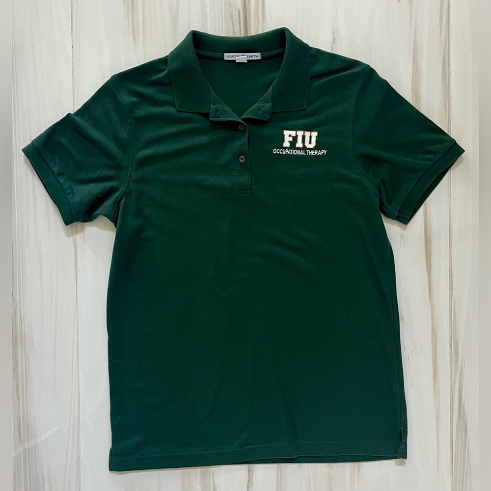 FIU Occupational Therapy Women’s Short Sleeve Polo Shirt Size M